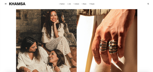 PRESS: Khamsa Q&A with Mukhi Sisters, The Jewel World's Best Kept Treasure!