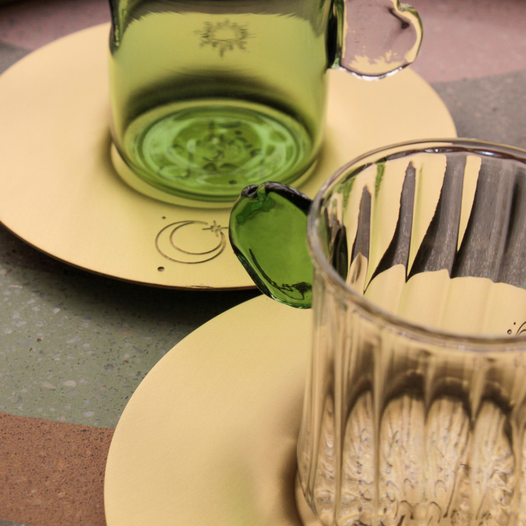 The Fortune Teller "Ghadan Ajmal" Coffee Cup Set