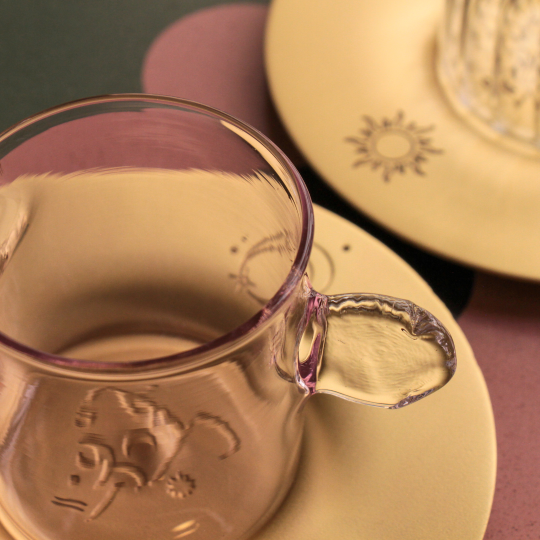 The Fortune Teller "Ghadan Ajmal" Coffee Cup Set