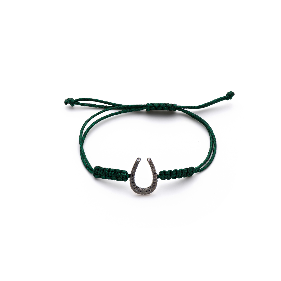 Harmony Guard Gold Bracelet - Dark Green