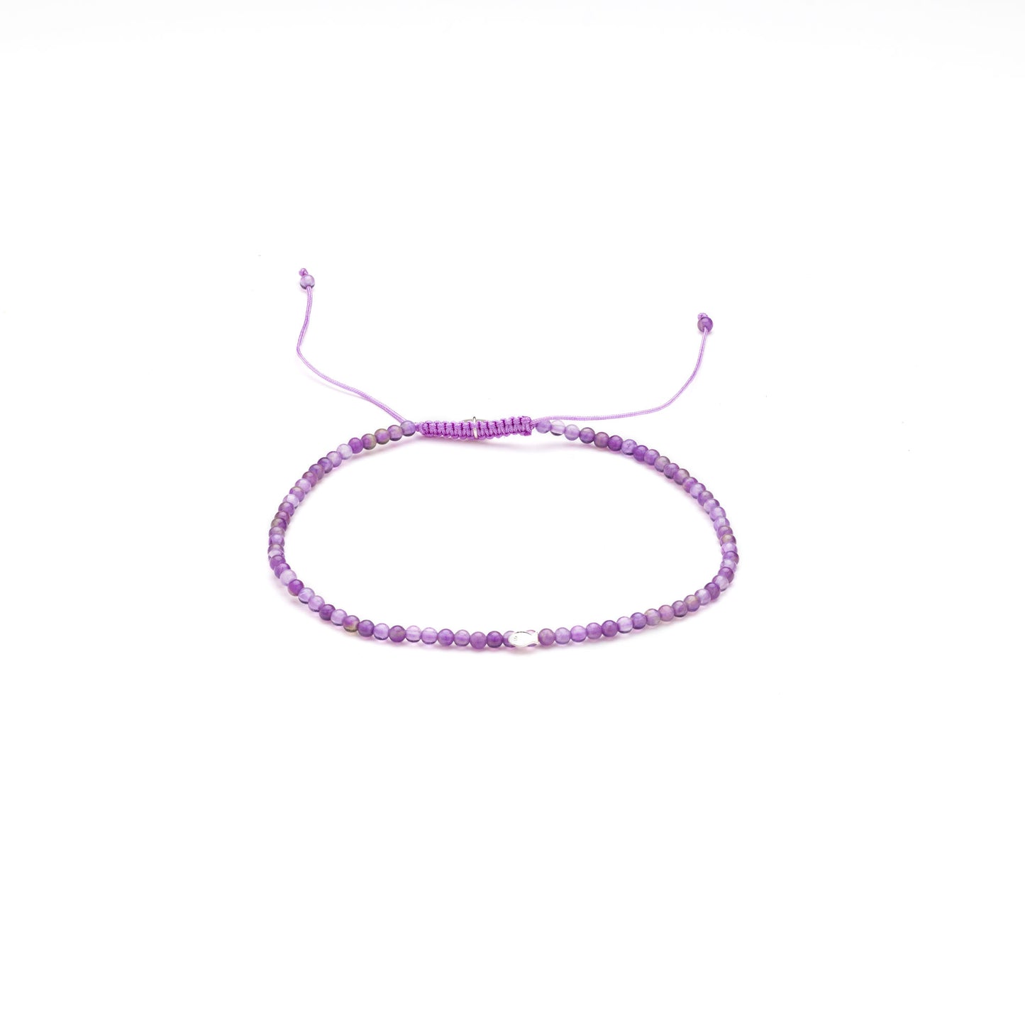 Fishing for Peace - Amethyst Bracelet