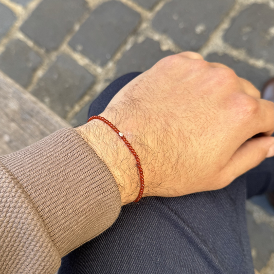 Fishing for Energy - Carnelian Bracelet