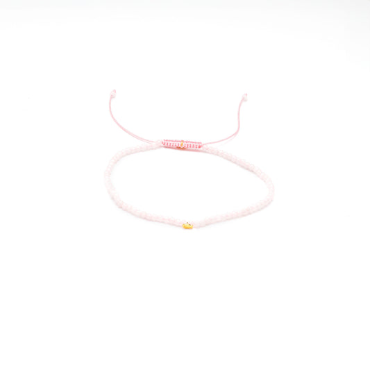 Fishing for Harmony - Rose Quartz Bracelet