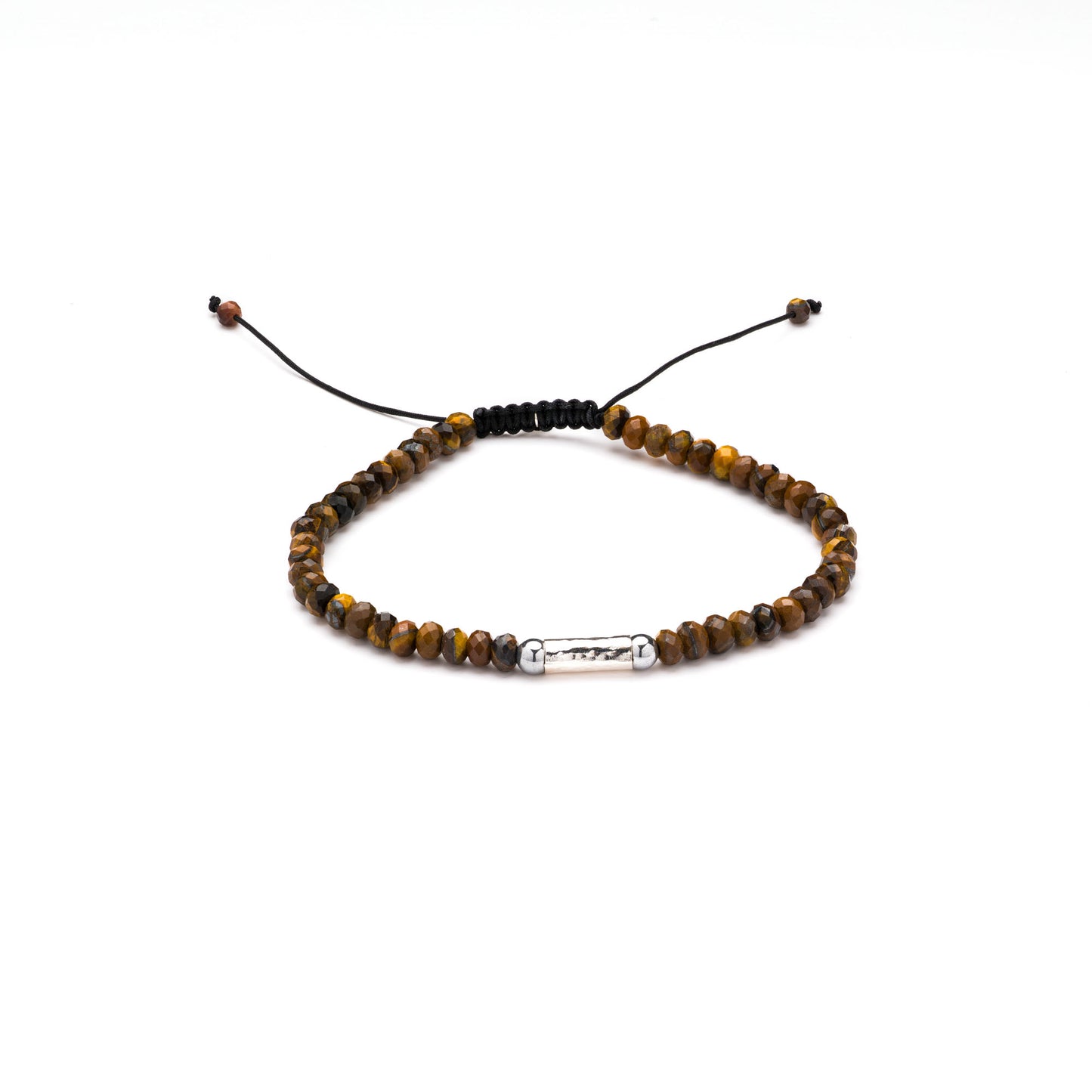 He's Fishing for Courage Beaded Tiger Eye Bracelet