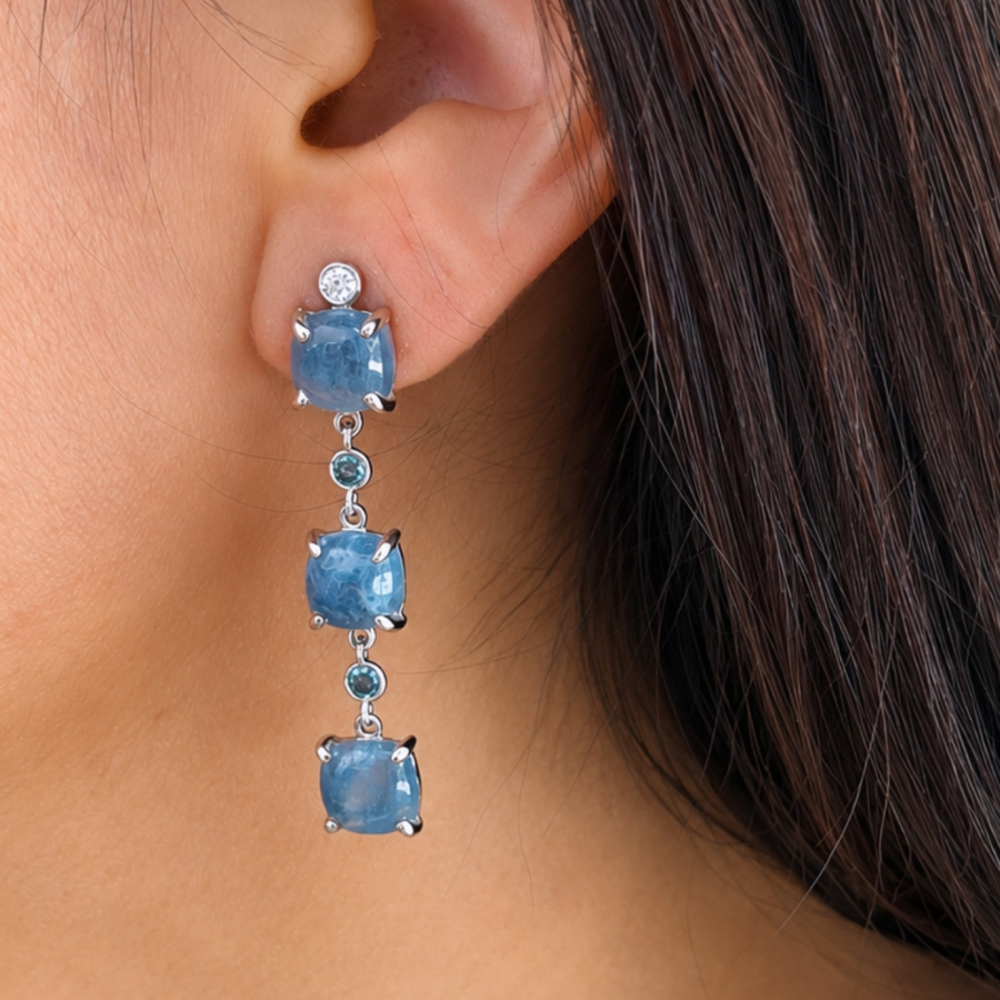 Cerulean Sky Medium Earrings