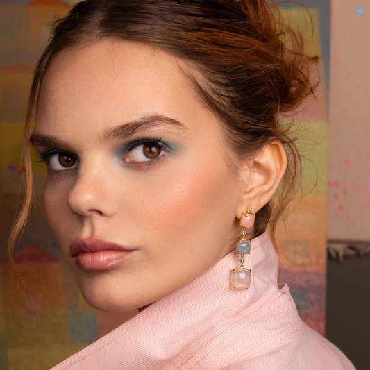 Pastel Sky Medium Earrings