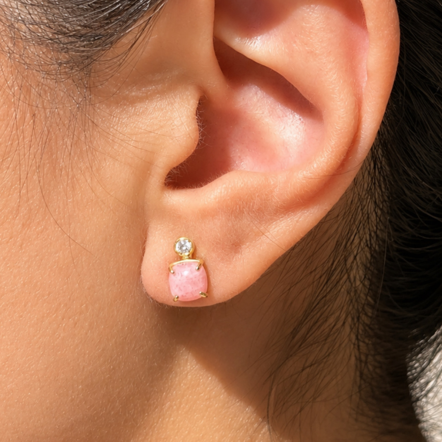 Cotton Candy Sky Mini Stud Earrings