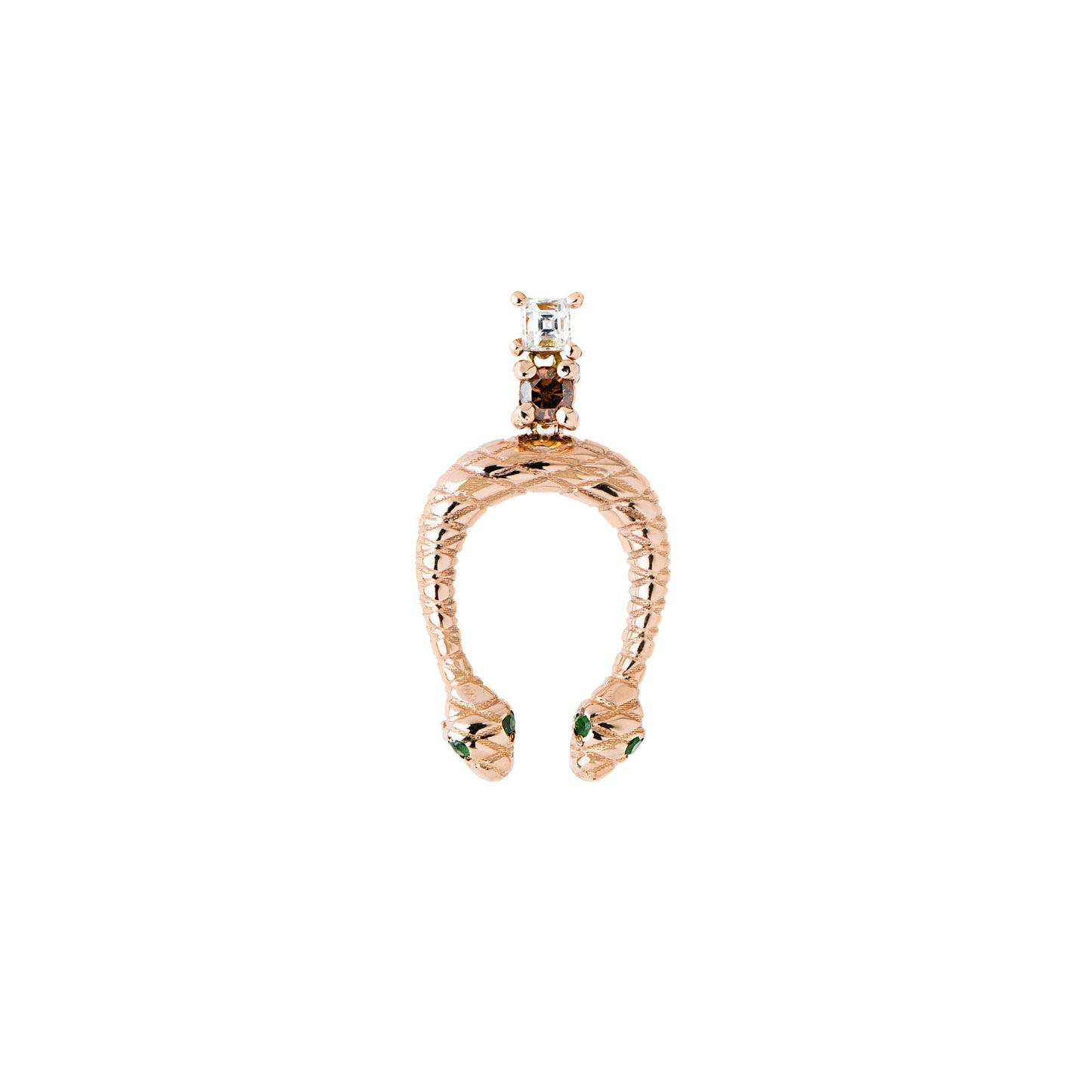 Harmony Guard Serpentine Diamond Earring