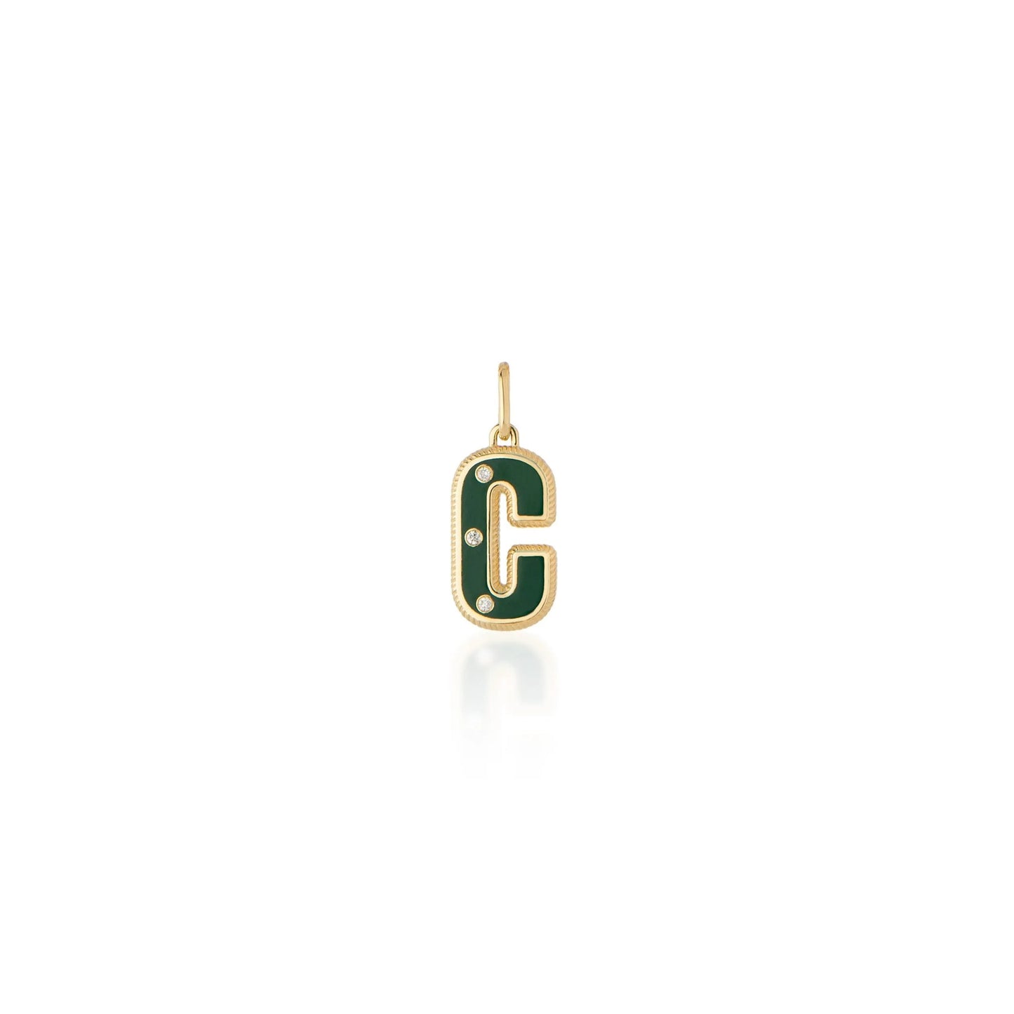 Initial Charm "C" Pendant