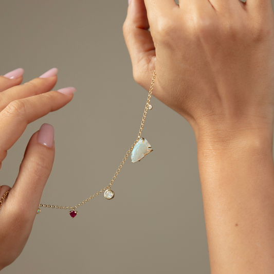 Fishing for a Year of Fulfillment Necklace