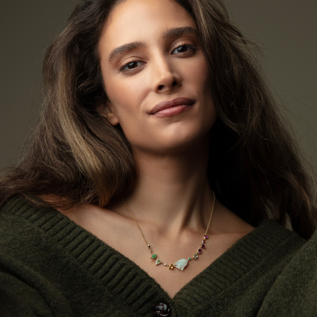 Fishing for a Year That Smiles Back Necklace