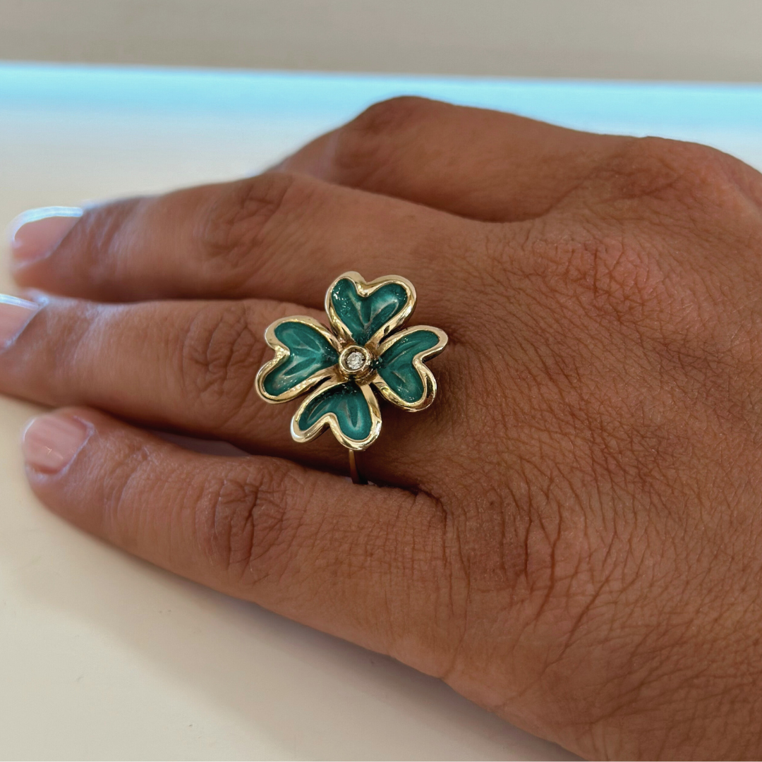 Lucky Clover Ring