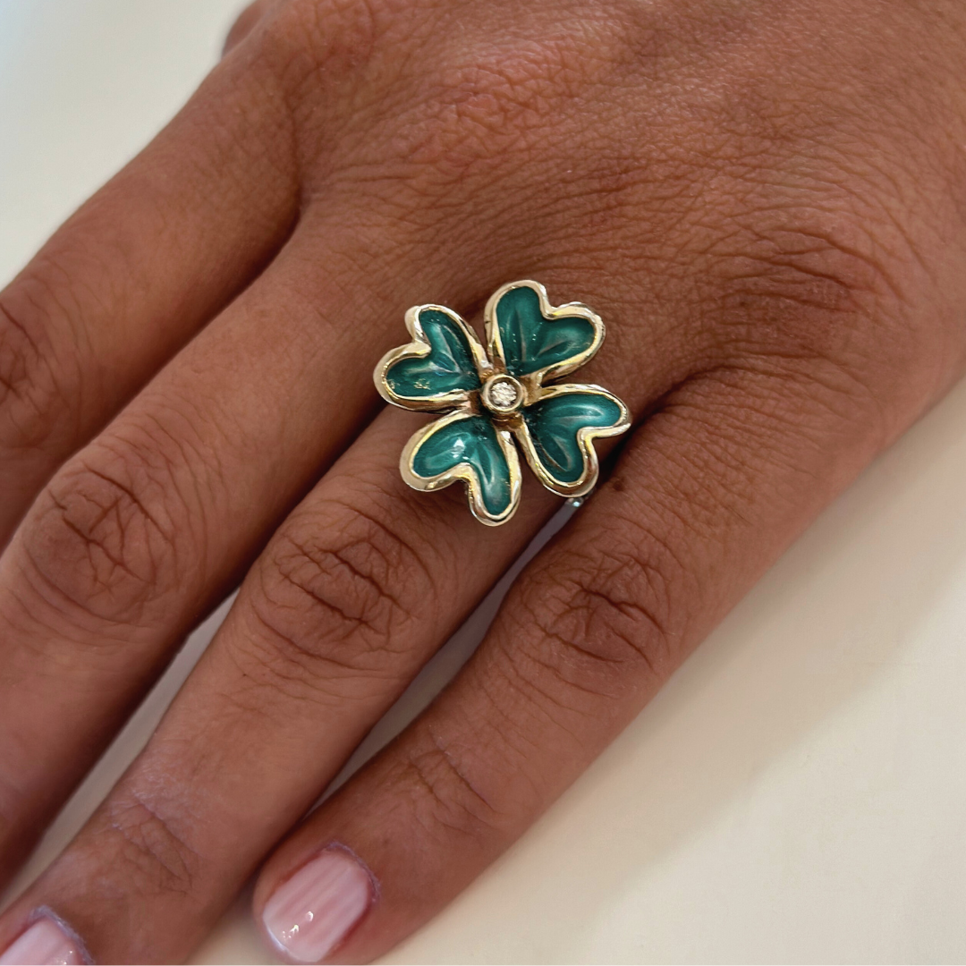 Lucky Clover Ring