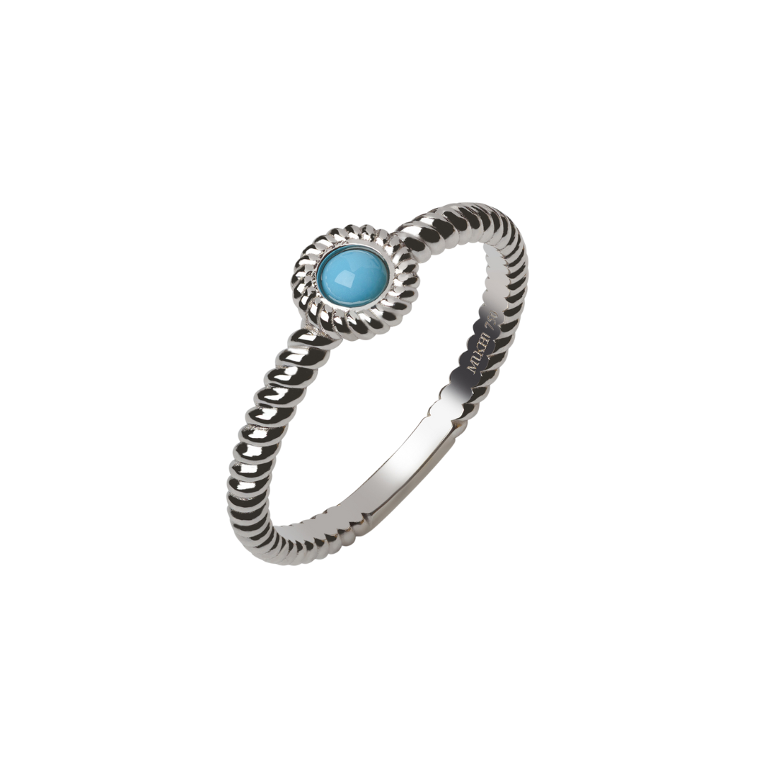 Endless Twirl Ring - Turquoise