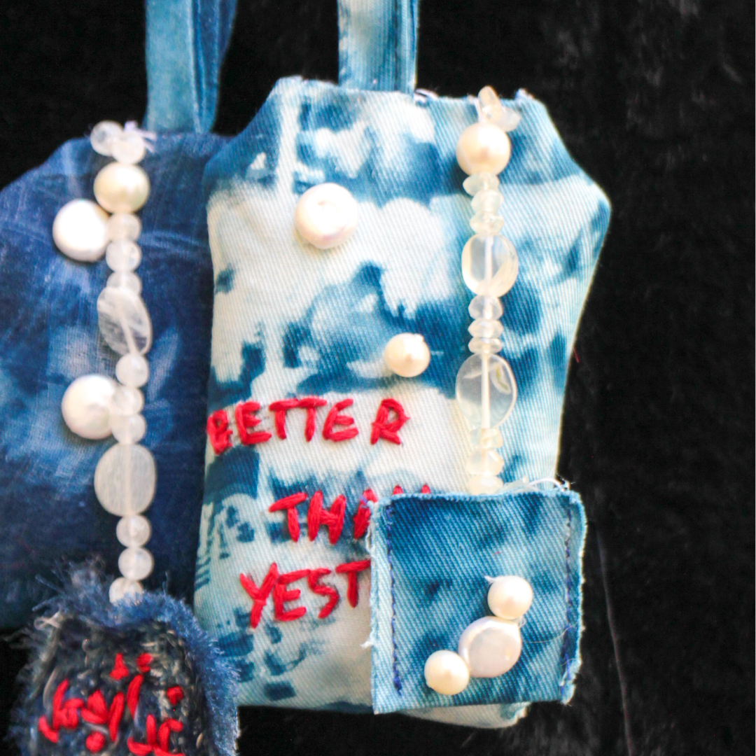The Lucky Charm: Cyanotype Tea Bag Charm by Jihan Azzam (MS x CSB)