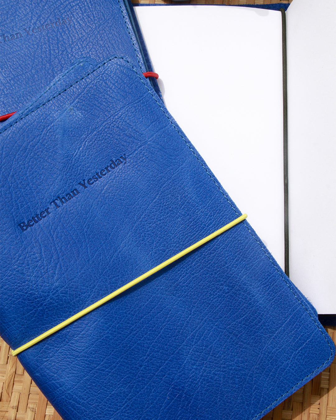 The Story Teller "Better Than Yesterday" Leather Journal
