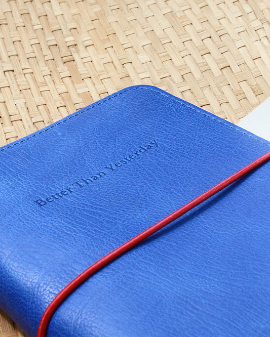 The Story Teller "Better Than Yesterday" Leather Journal