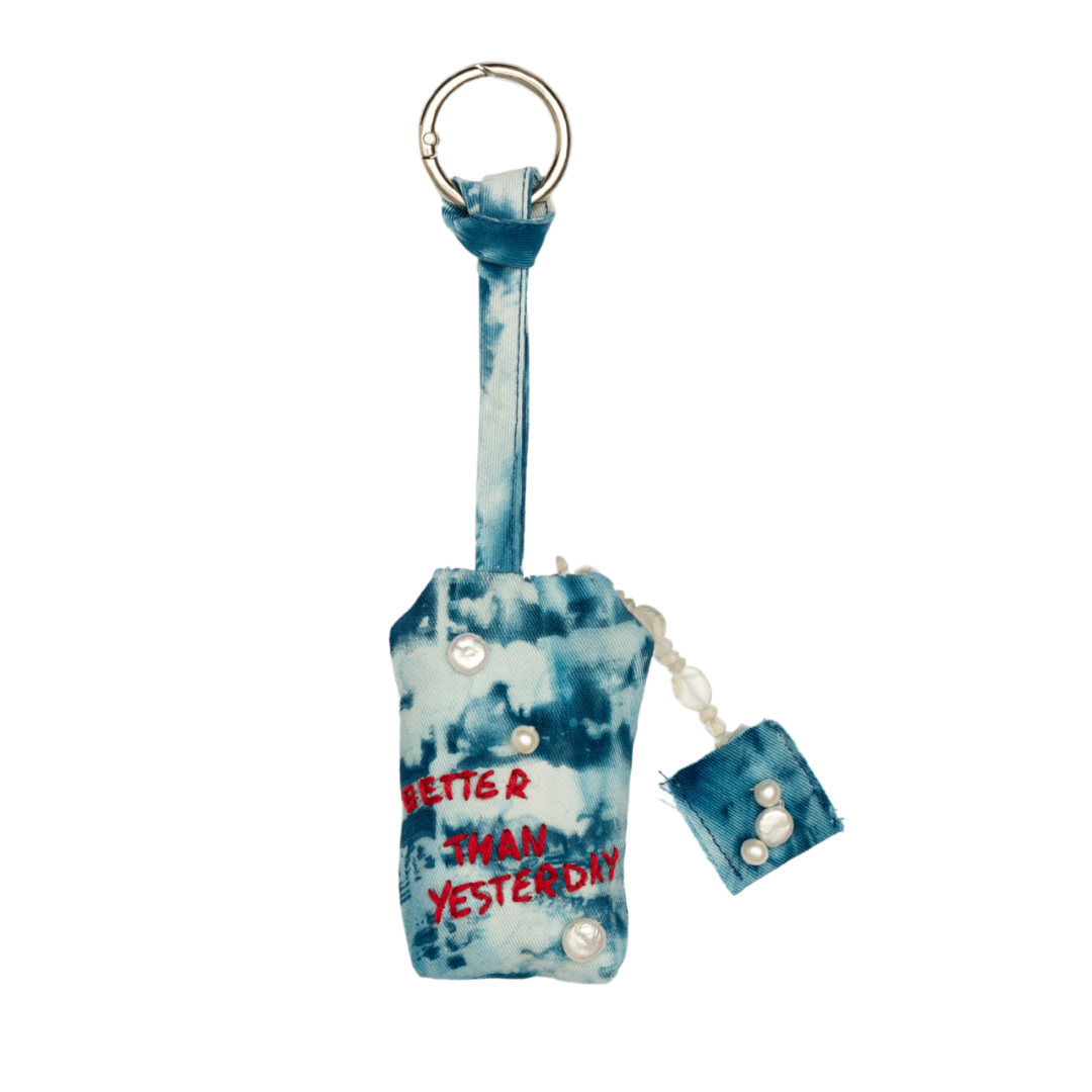 The Lucky Charm: Cyanotype BTY Tea Bag Charm by Jihan Azzam (MS x CSB)