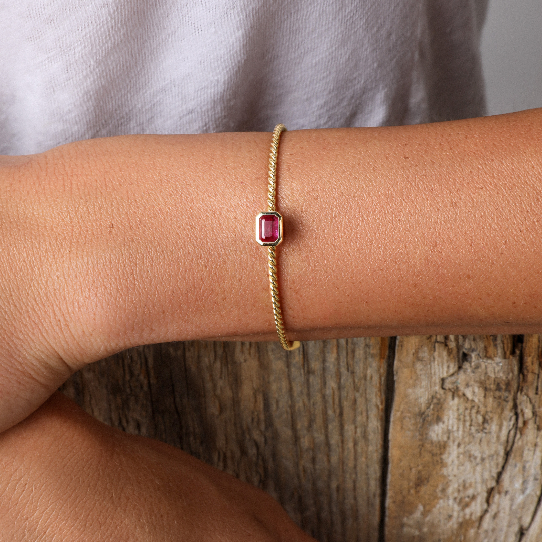 Turning Point Ruby Bracelet