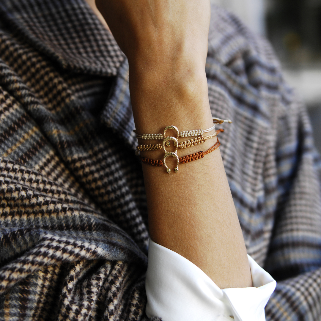 Harmony Guard Serpentine Bracelet - Black & Grey