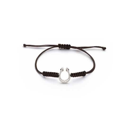 Harmony Guard Serpentine Gold Bracelet - Dark Brown