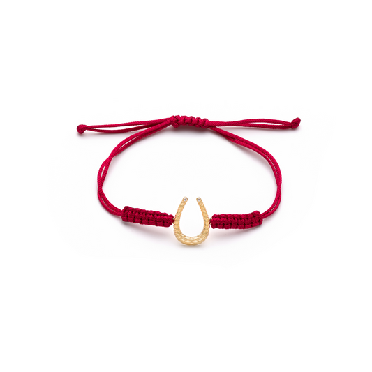 Harmony Guard Gold Bracelet - Red