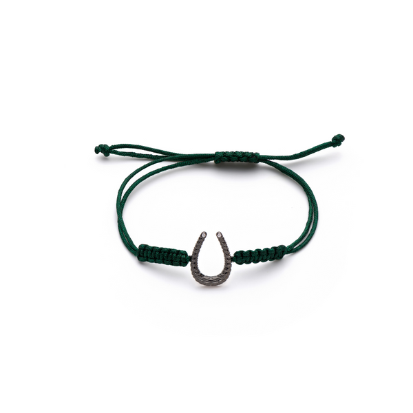 Harmony Guard Gold Bracelet - Dark Green