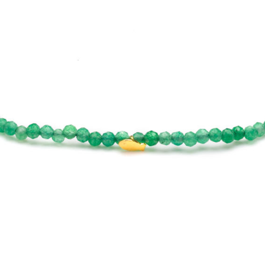Fishing for Luck - Emerald Bracelet