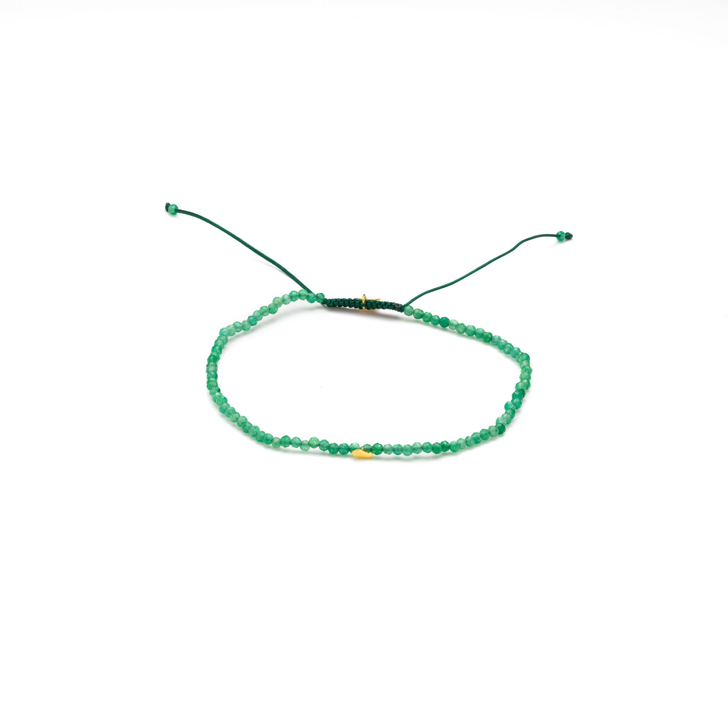 Fishing for Luck - Emerald Bracelet