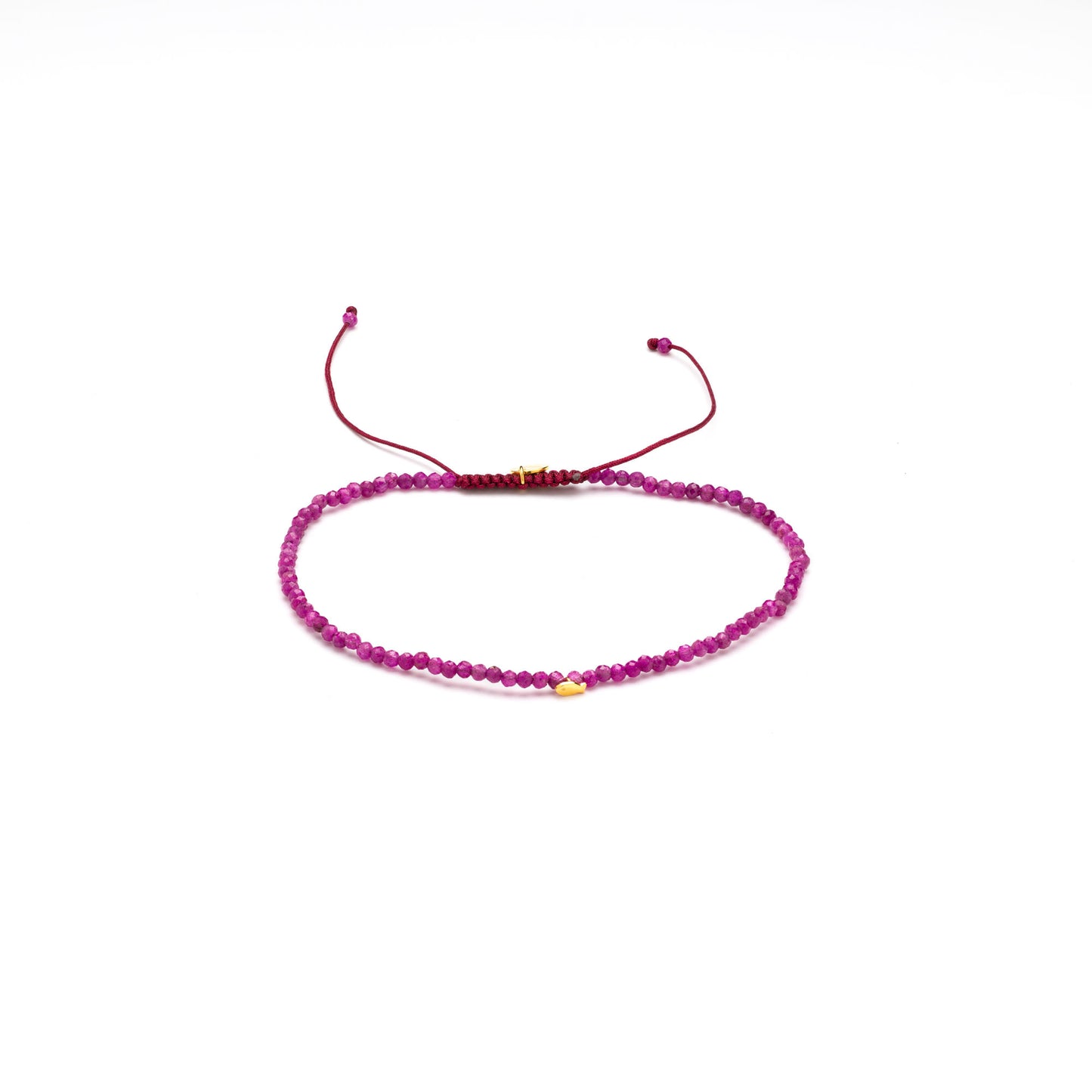 Fishing for Love - Ruby Bracelet