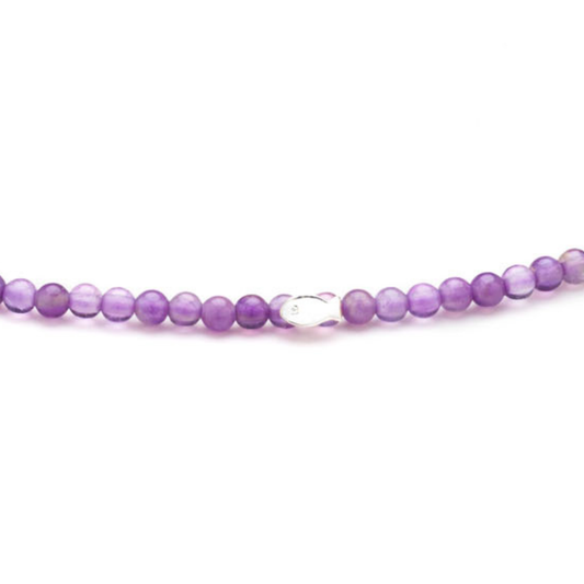 Fishing for Peace - Amethyst Bracelet