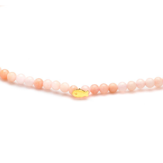 Fishing for Hope - Pink Opal Bracelet