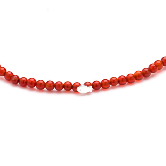 Fishing for Energy - Carnelian Bracelet