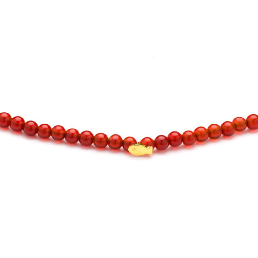 Fishing for Energy - Carnelian Bracelet