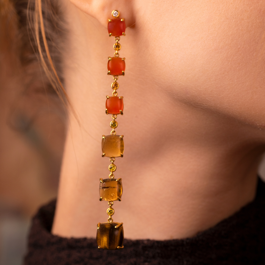 After the Rain Shoulder Duster Earrings