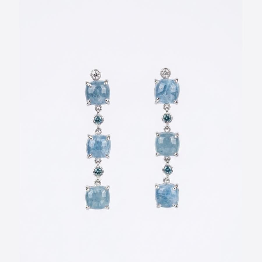 Cerulean Sky Medium Earrings
