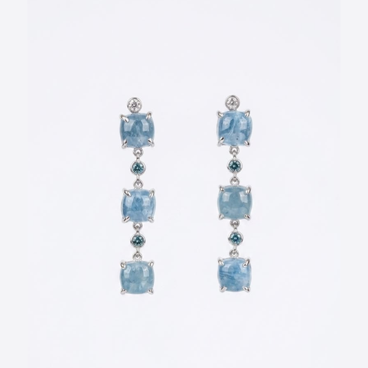 Cerulean Sky Medium Earrings