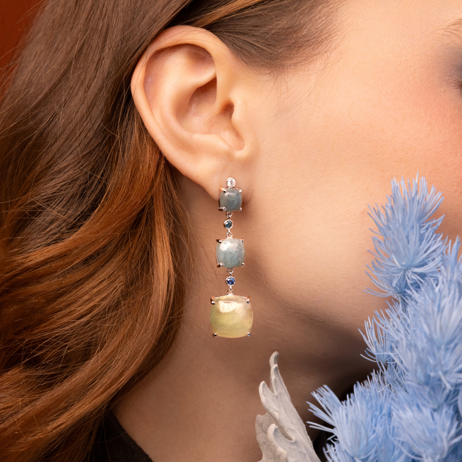 Morning Dew Medium Earrings