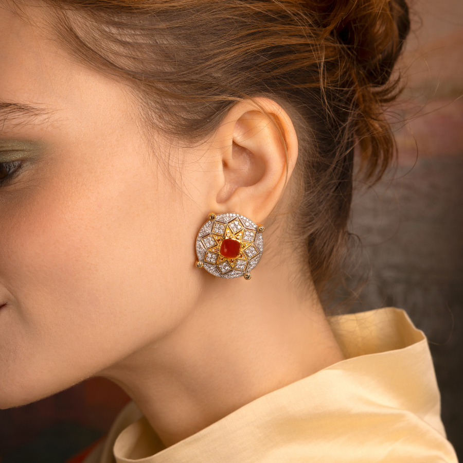 The Solstice Star Earrings