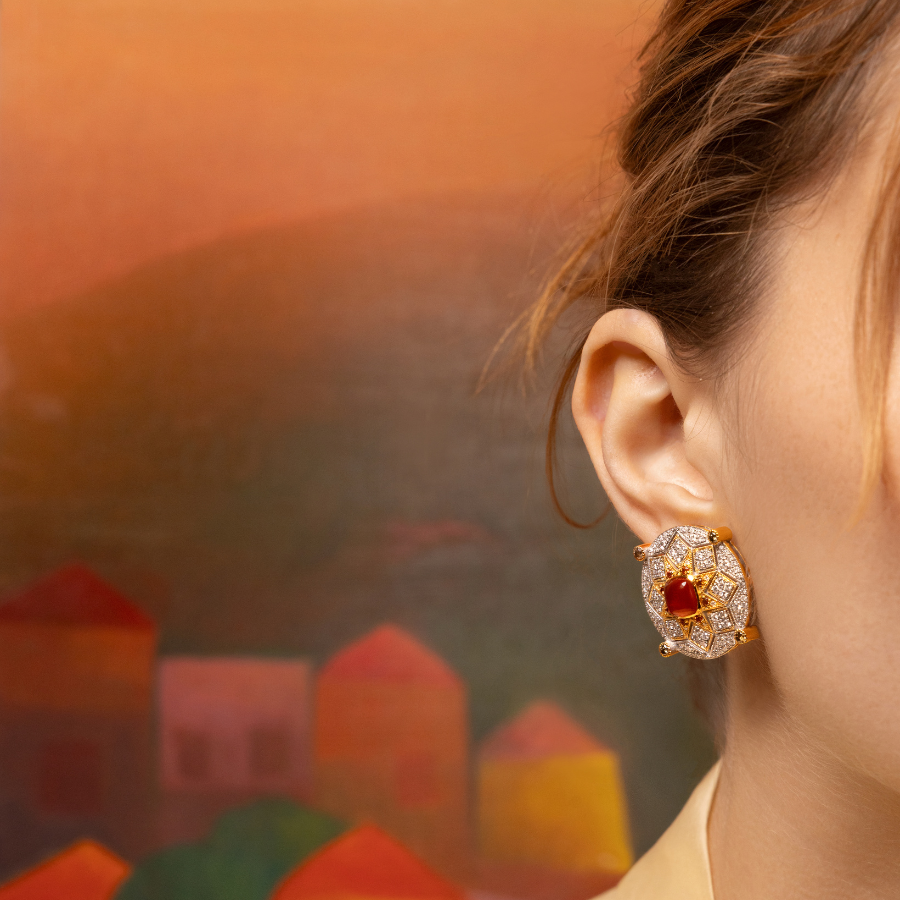 The Solstice Star Earrings