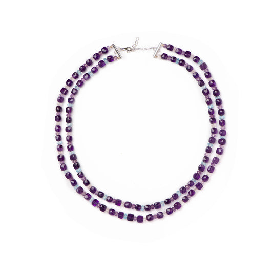 Amethyst Aura Necklace