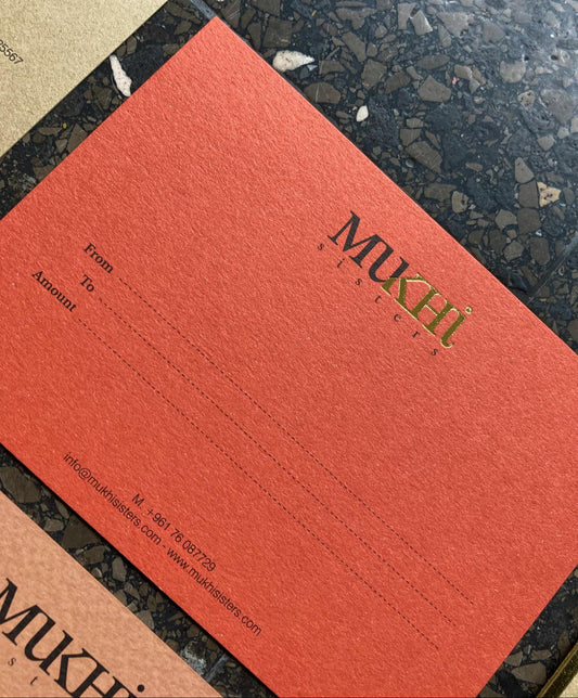 Mukhi Sisters Gift Card