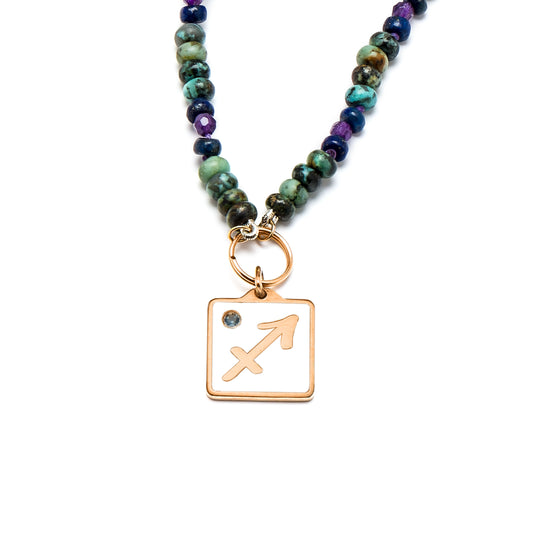 Beaded Adventures Sagittarius Necklace