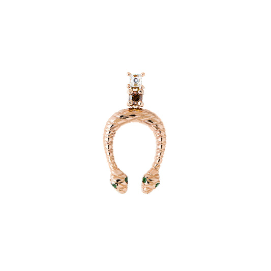Harmony Guard Serpentine Diamond Earring