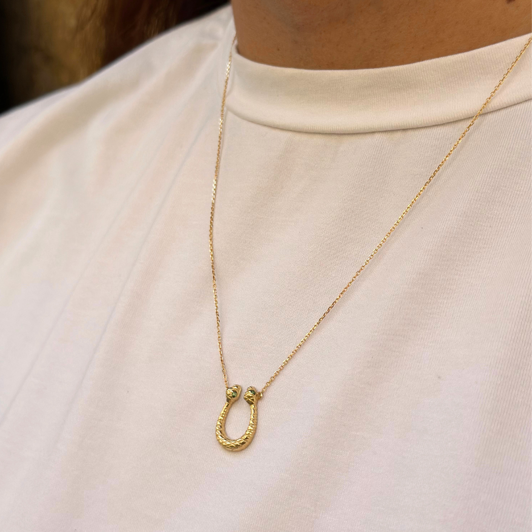 Harmony Guard Serpentine Necklace - Mini