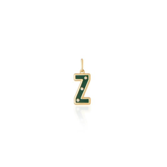 Initial Charm "Z" Pendant