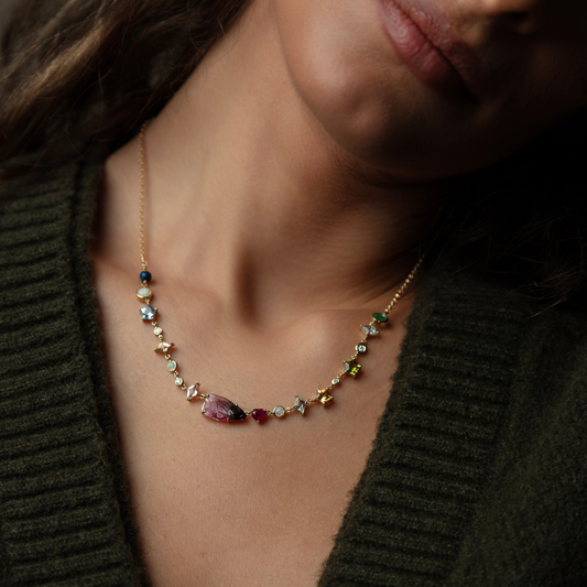 Fishing for a Year to Remember Necklace