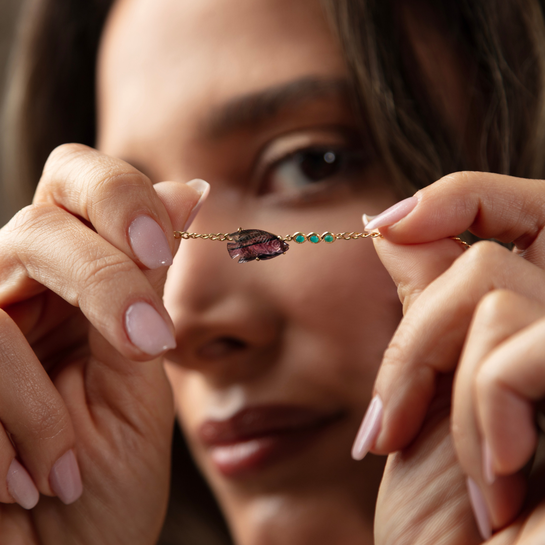 Fishing for a Year of Good Fortune Necklace