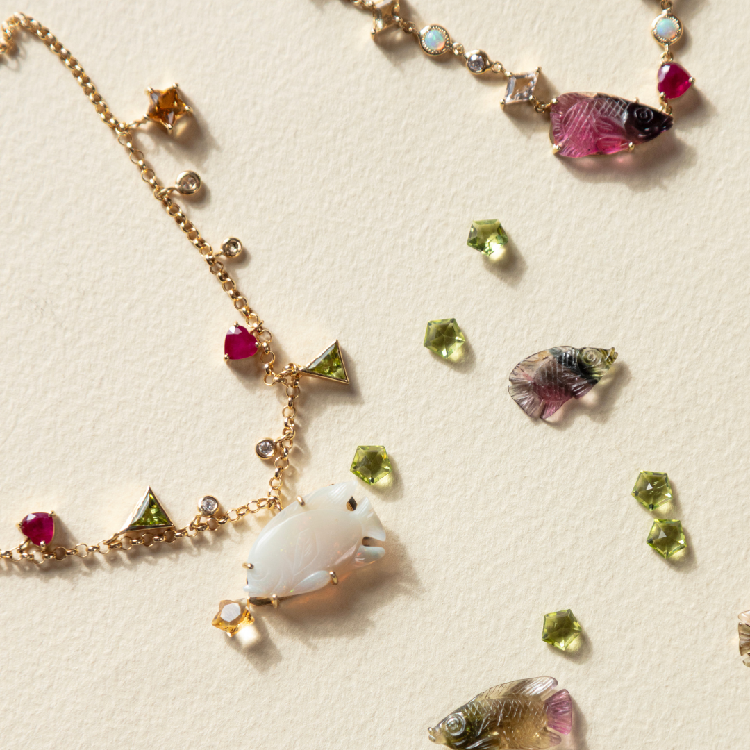 Fishing for a Year of Endless Horizons Necklace