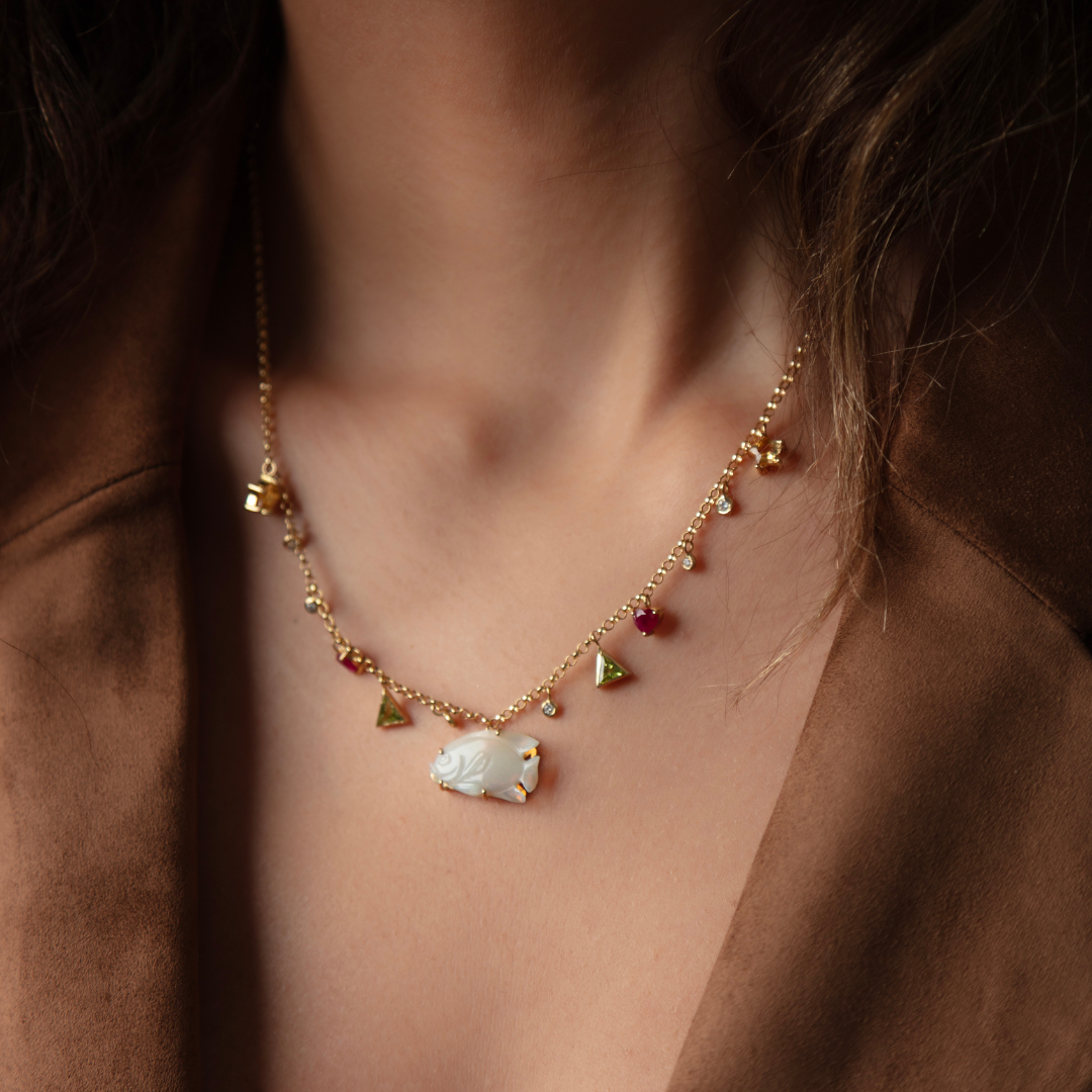 Fishing for a Year of Endless Horizons Necklace